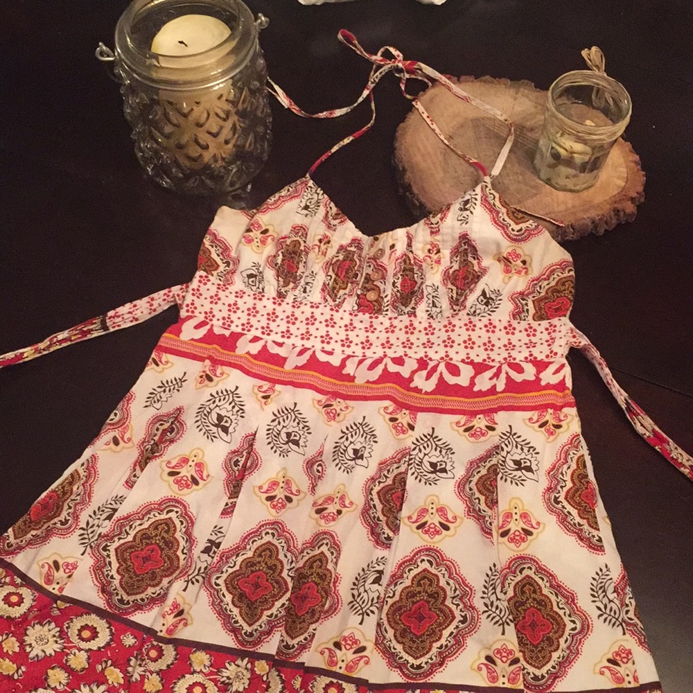 Super cute halter sundress by Rampage